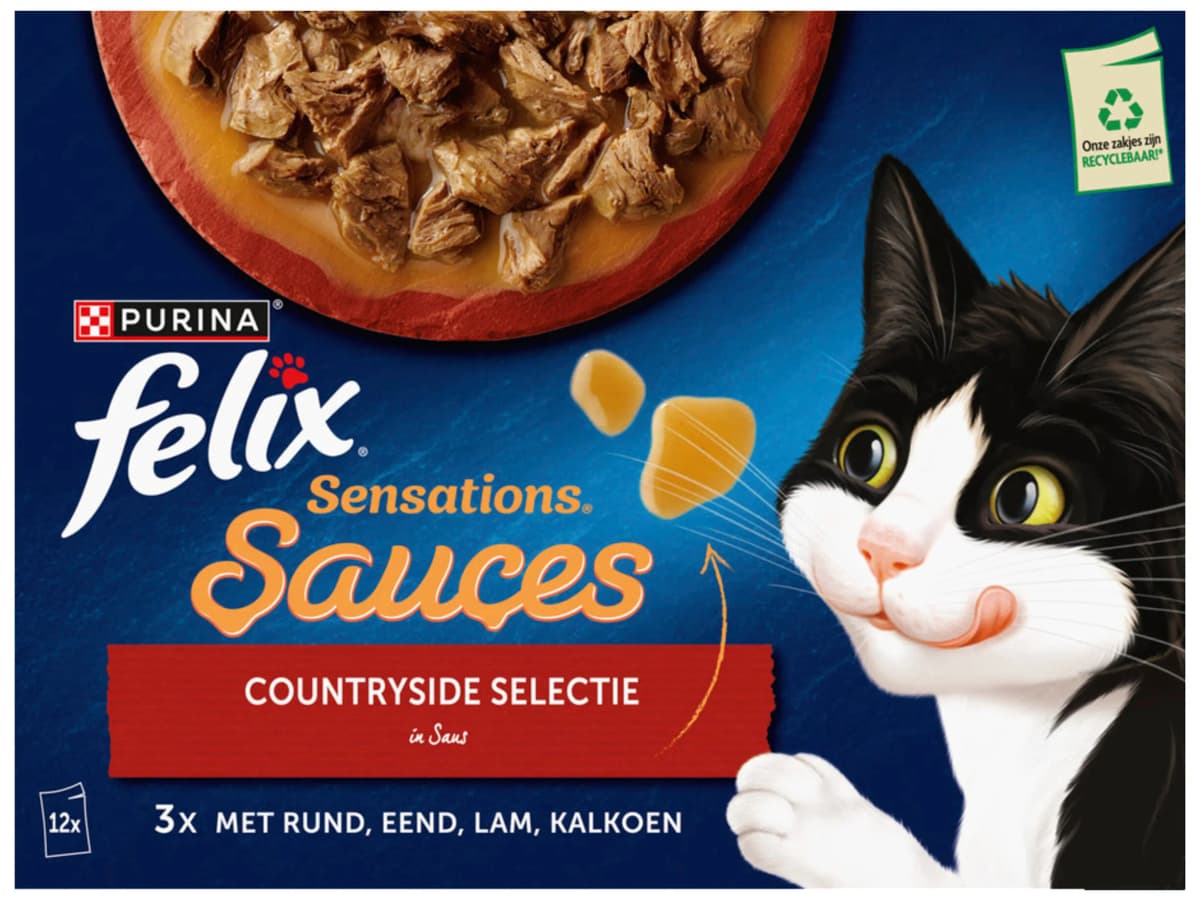 Sensations Sauces kattenvoer vlees