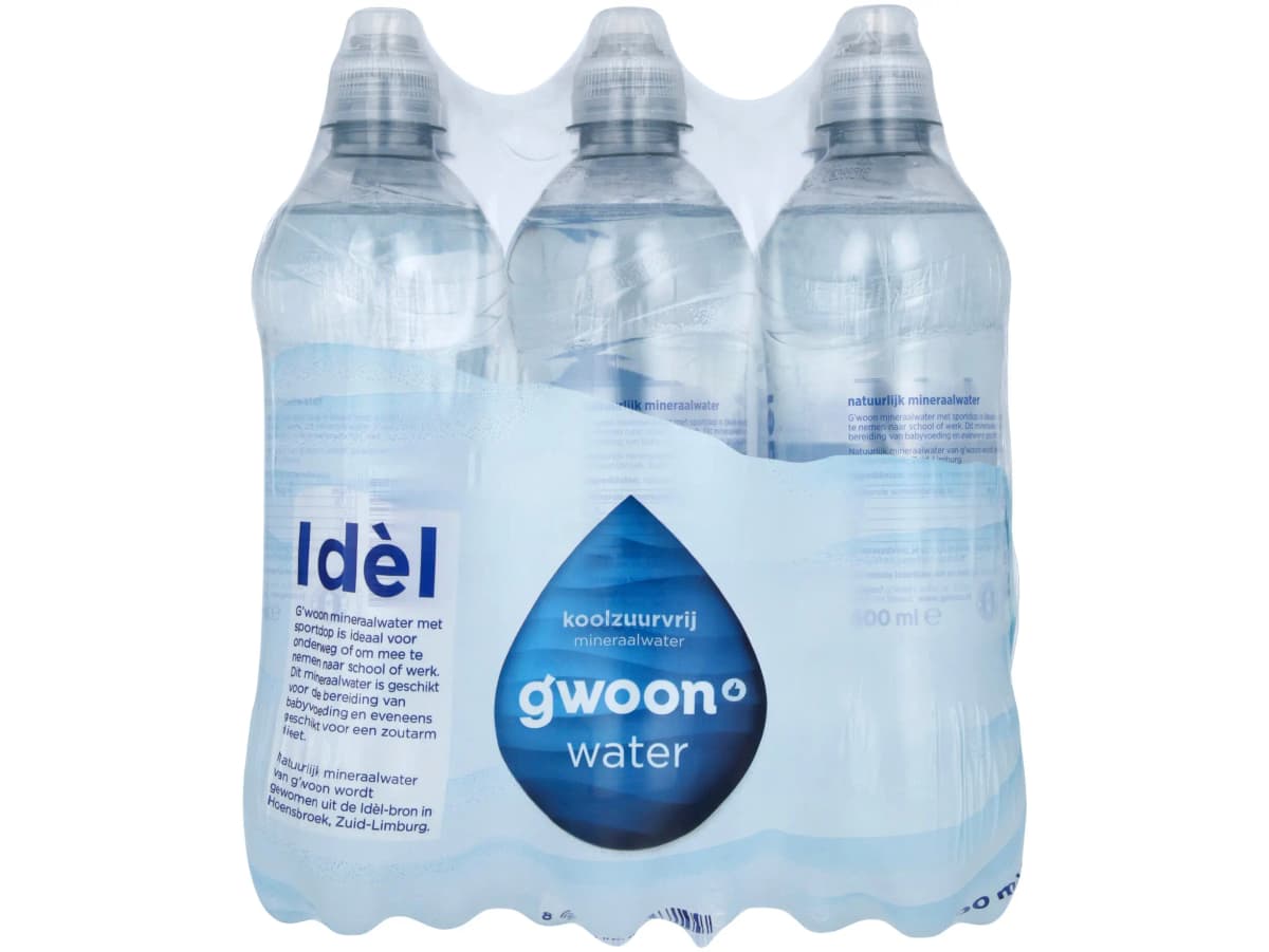 mineraalwater sportdop 6-pack