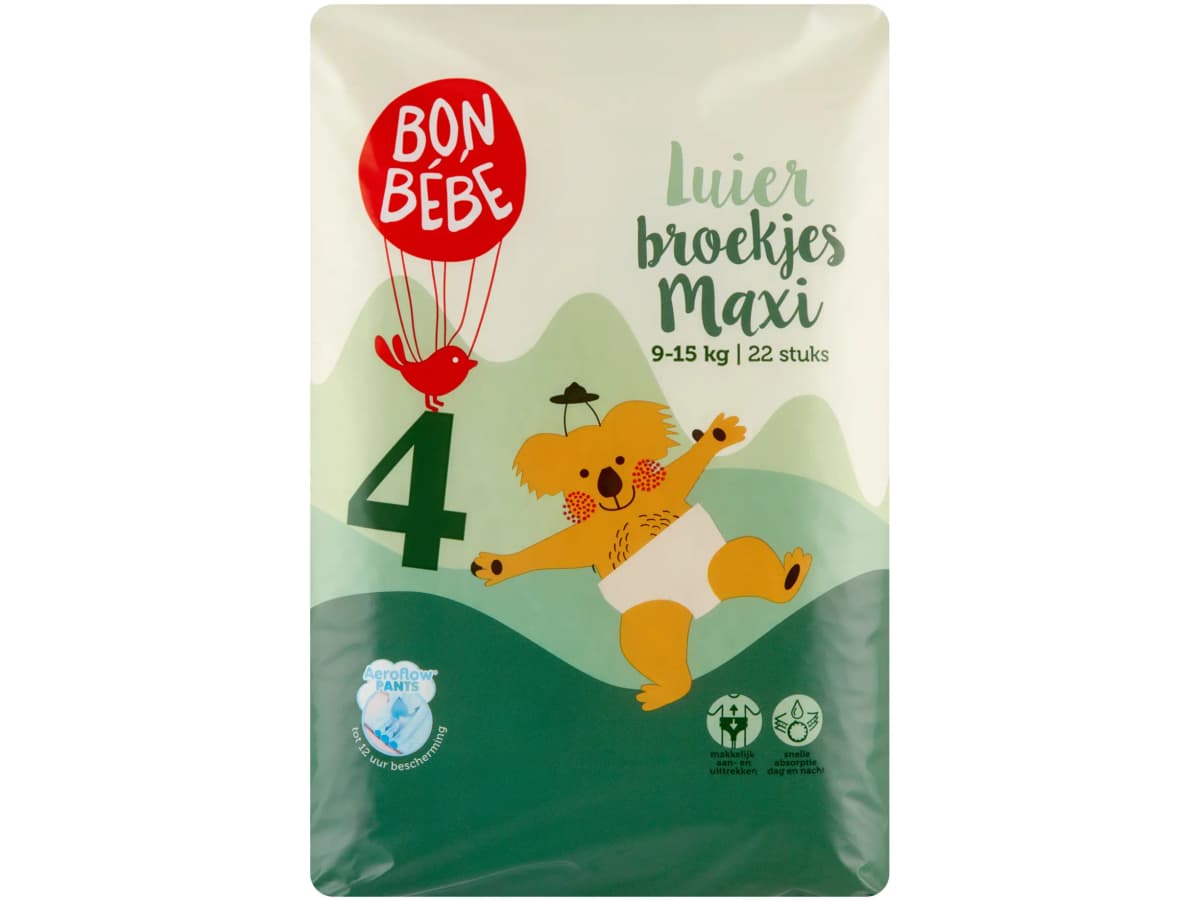 Luierbroekjes maxi maat 4 Luierbroekjes maxi maat 4
