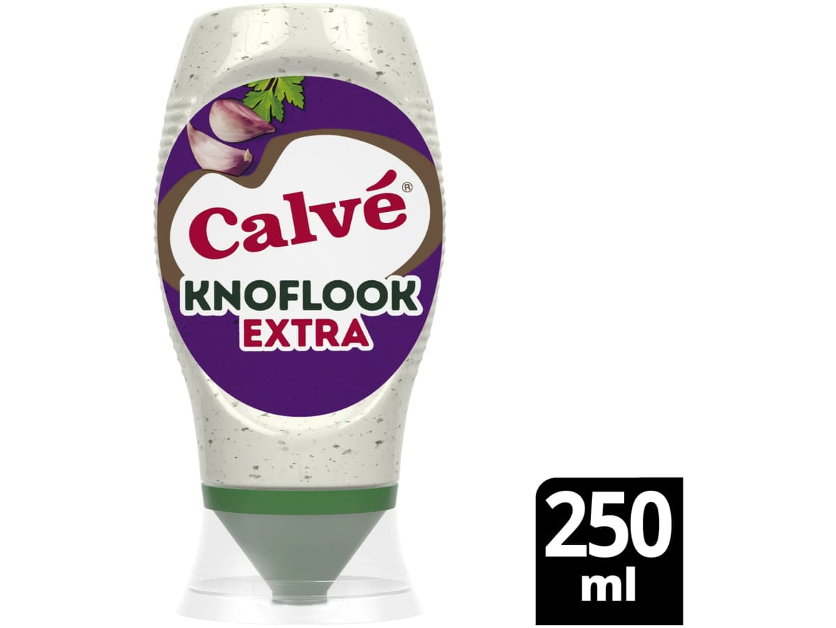 Knoflooksaus met extra knoflook Knoflooksaus met extra knoflook