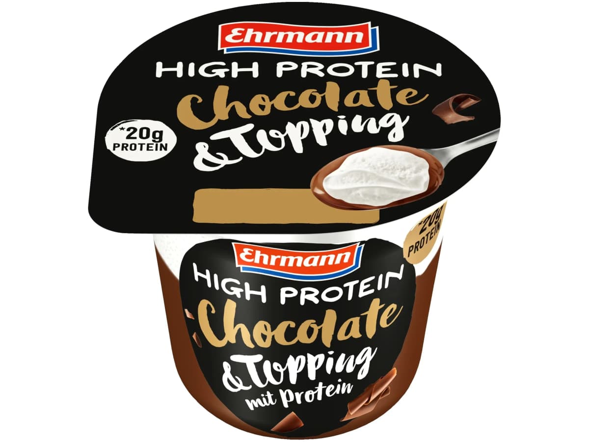 Protein pudding choco top