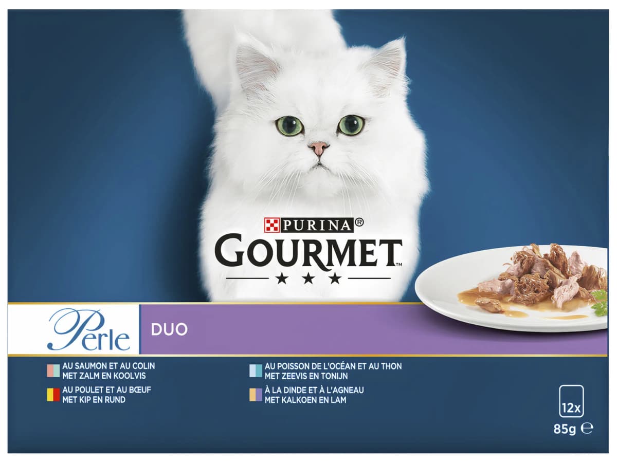 Perle Duo land & zee kattenvoer Perle Duo land & zee kattenvoer