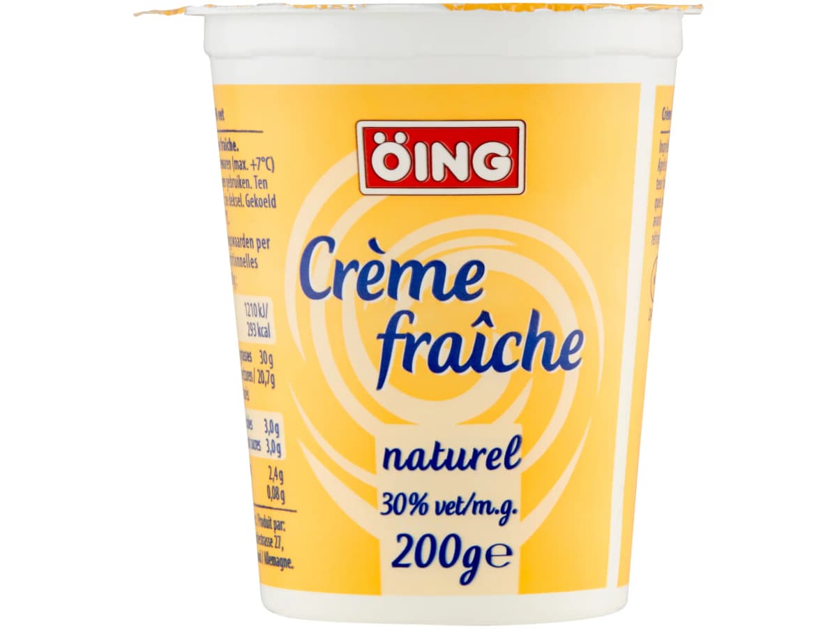 Crème fraiche, room