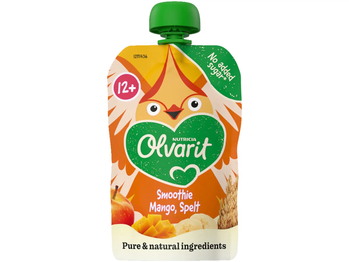 Knijpzakje mango smoothies spelt 12m+