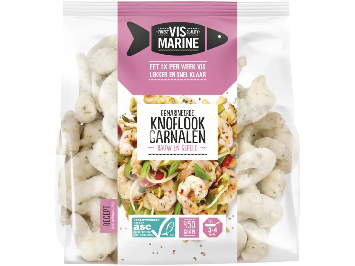 Knoflook garnalen