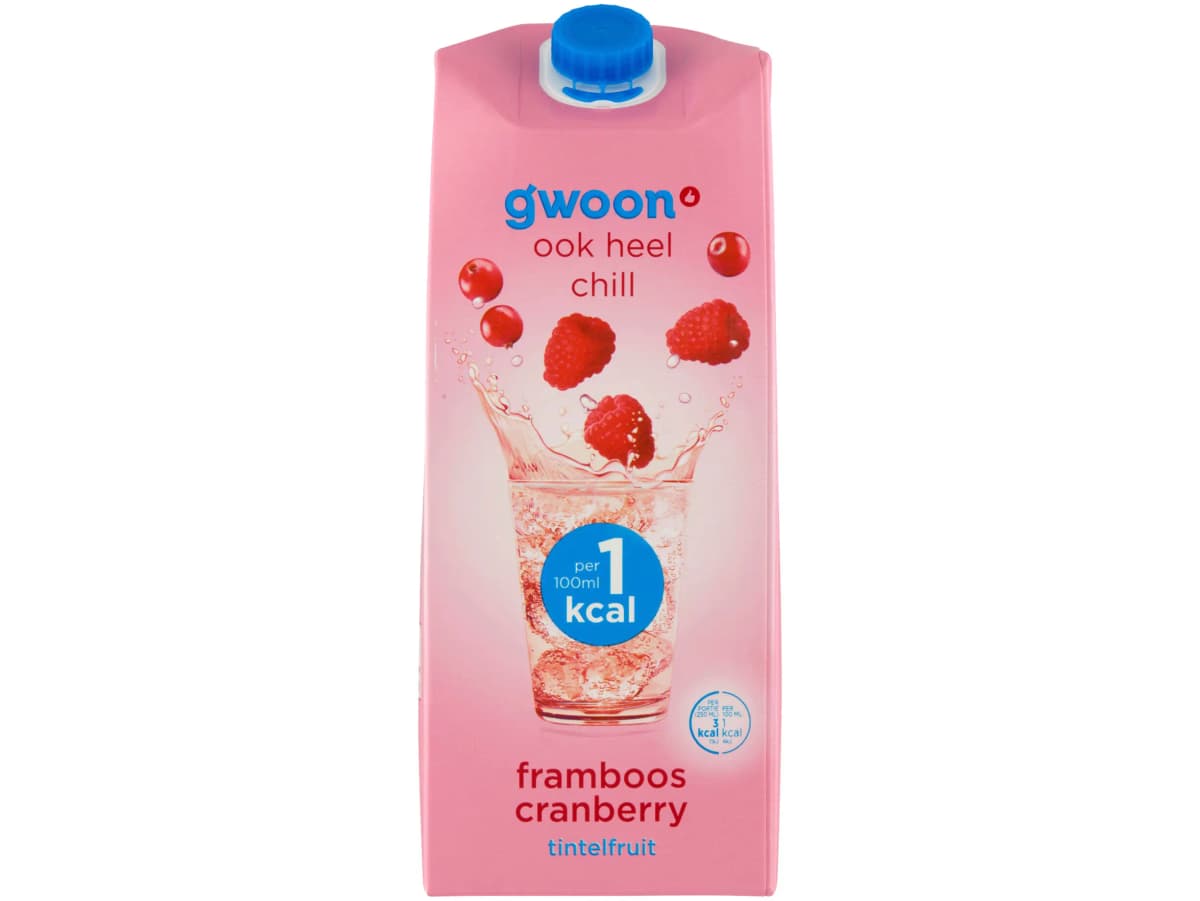 Tintelfruit framboos cranberry