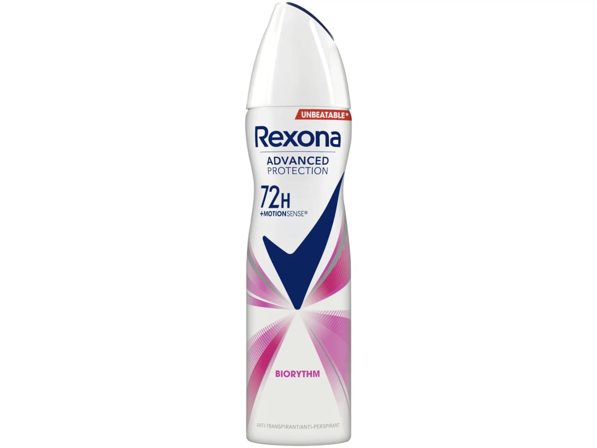 Deodorant spray biorythm