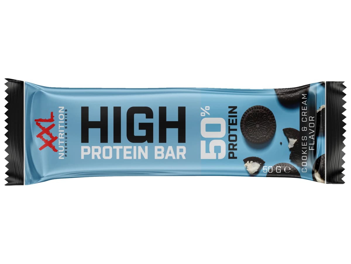 High protein bar 2.0 cookies en cream