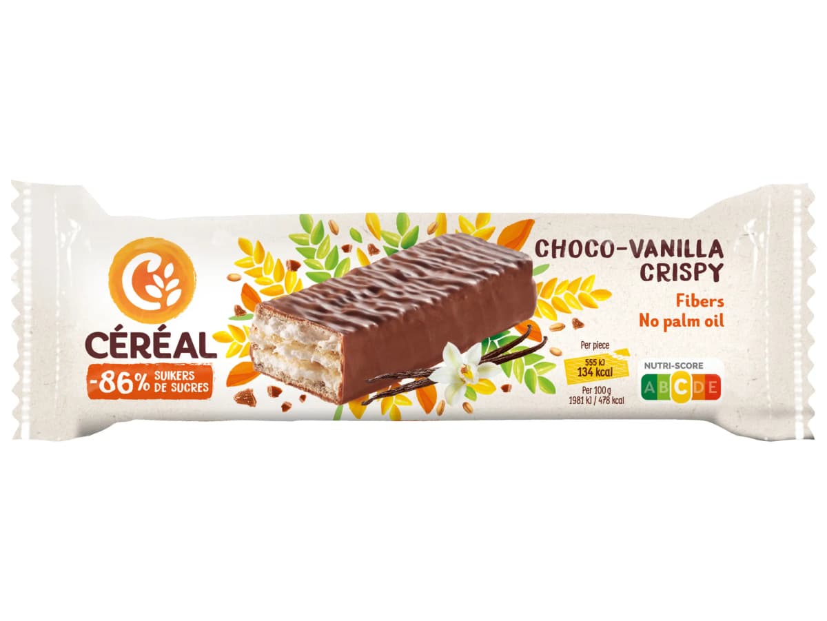 Wafel choco vanilla crispy Wafel choco vanilla crispy