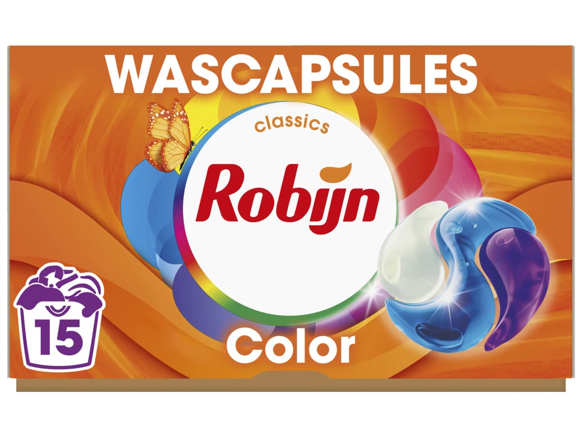 Wascapsules kleur