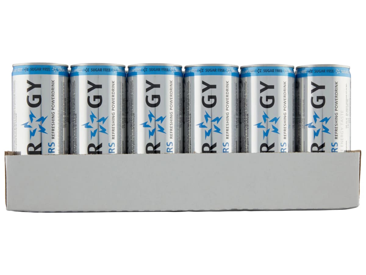 Tray energy drink light