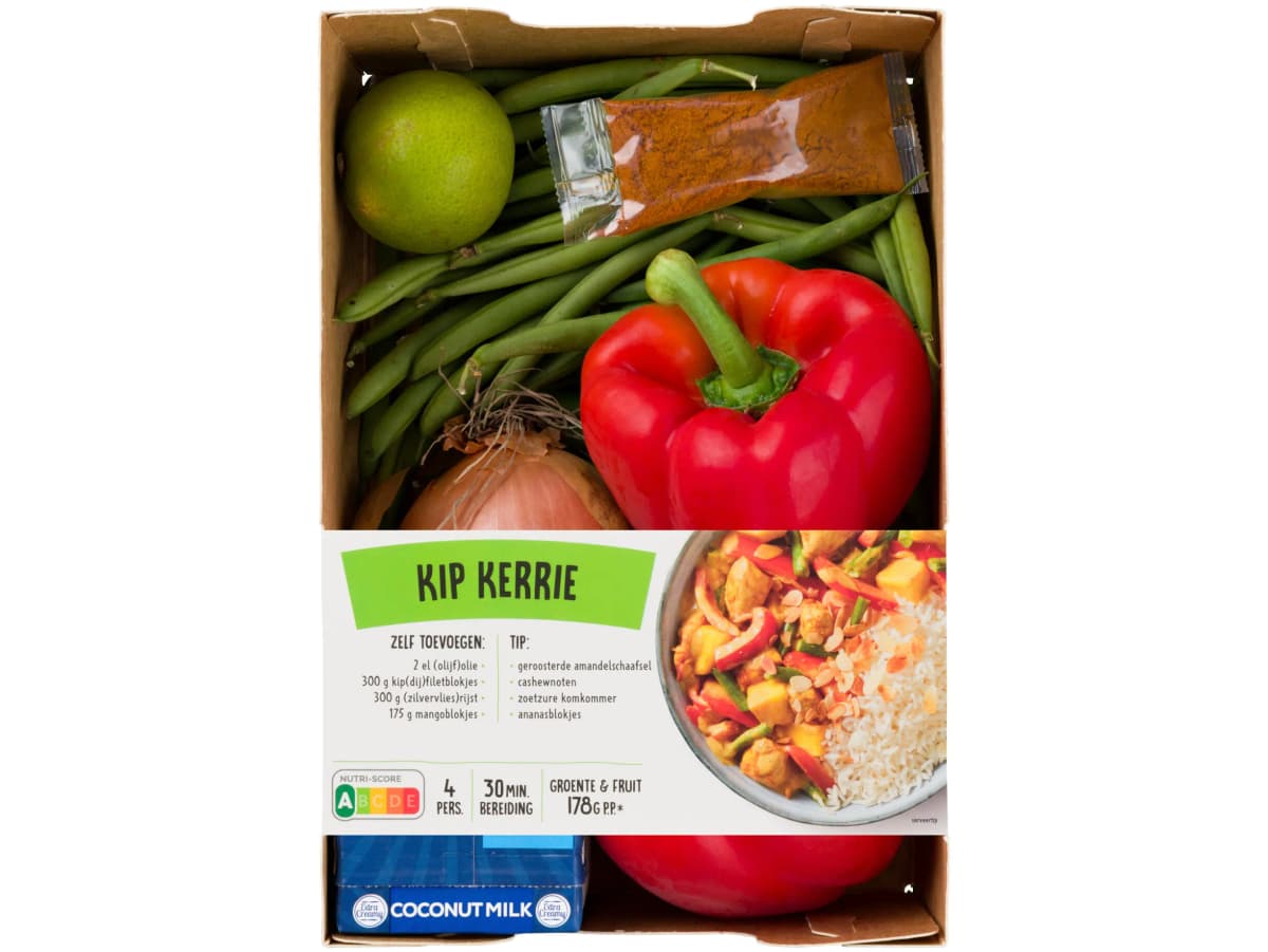 Verspakket kip kerrie
