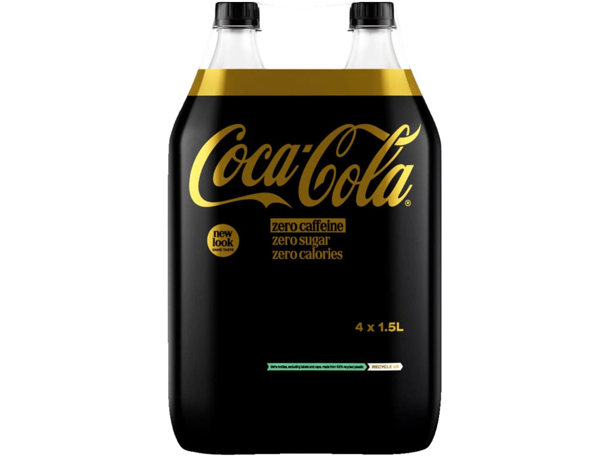 Zero sugar zero caffeine & calories 4-pack