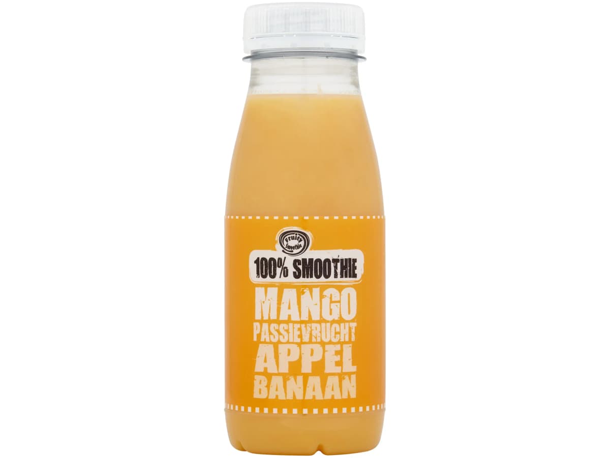 Smoothie mango passievrucht appel banaan
