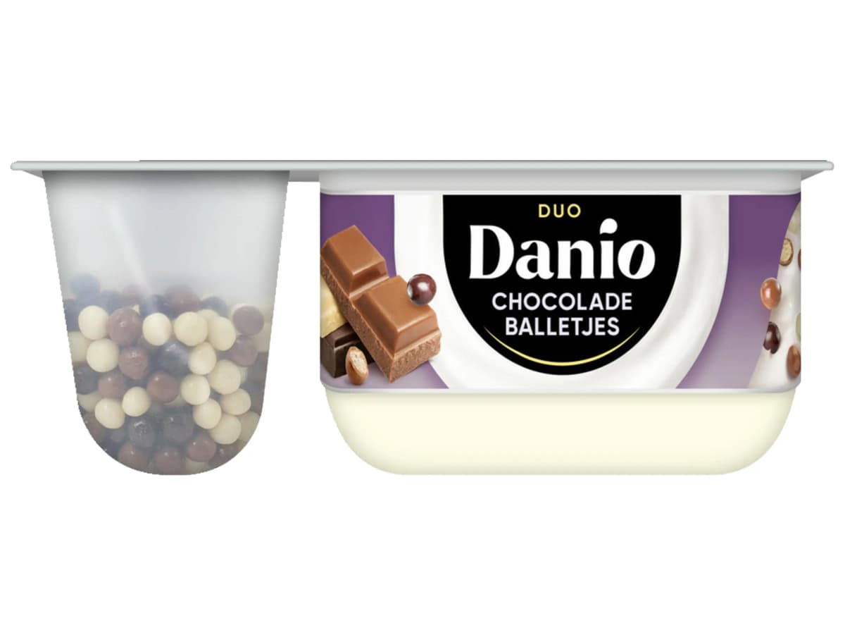 Duo chocolade balletjes yoghurt