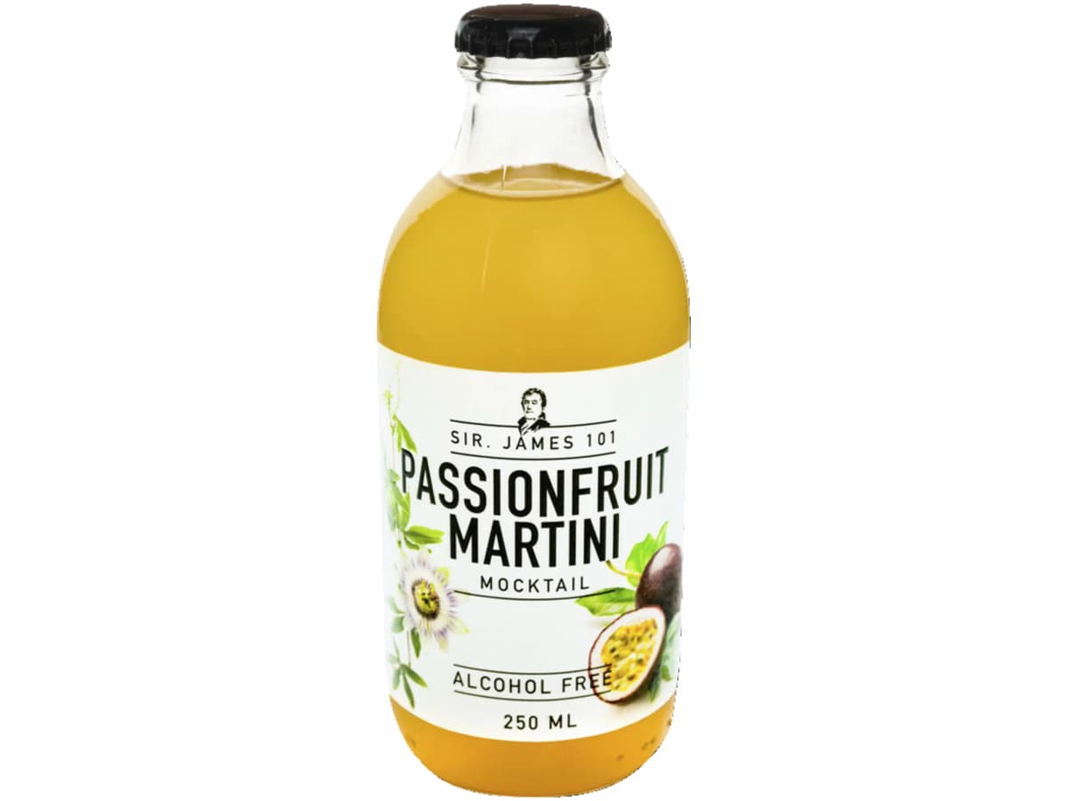 Passionfruit martini mocktail Passionfruit martini mocktail