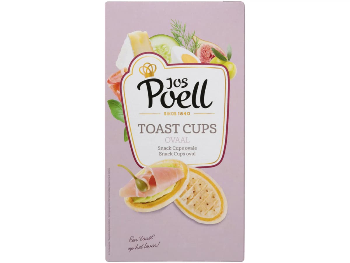 Snack cups ovaal