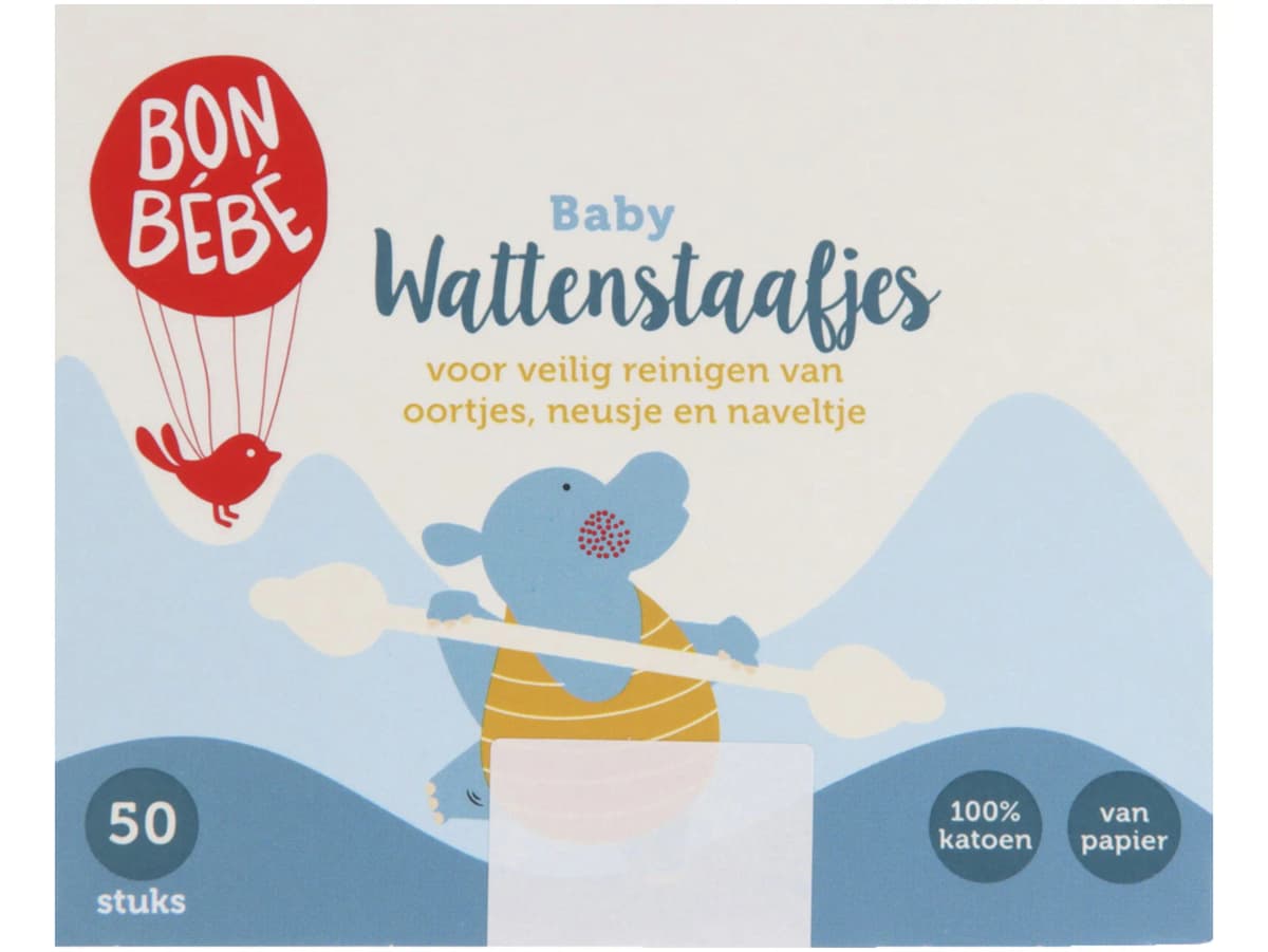 Baby wattenstaafje