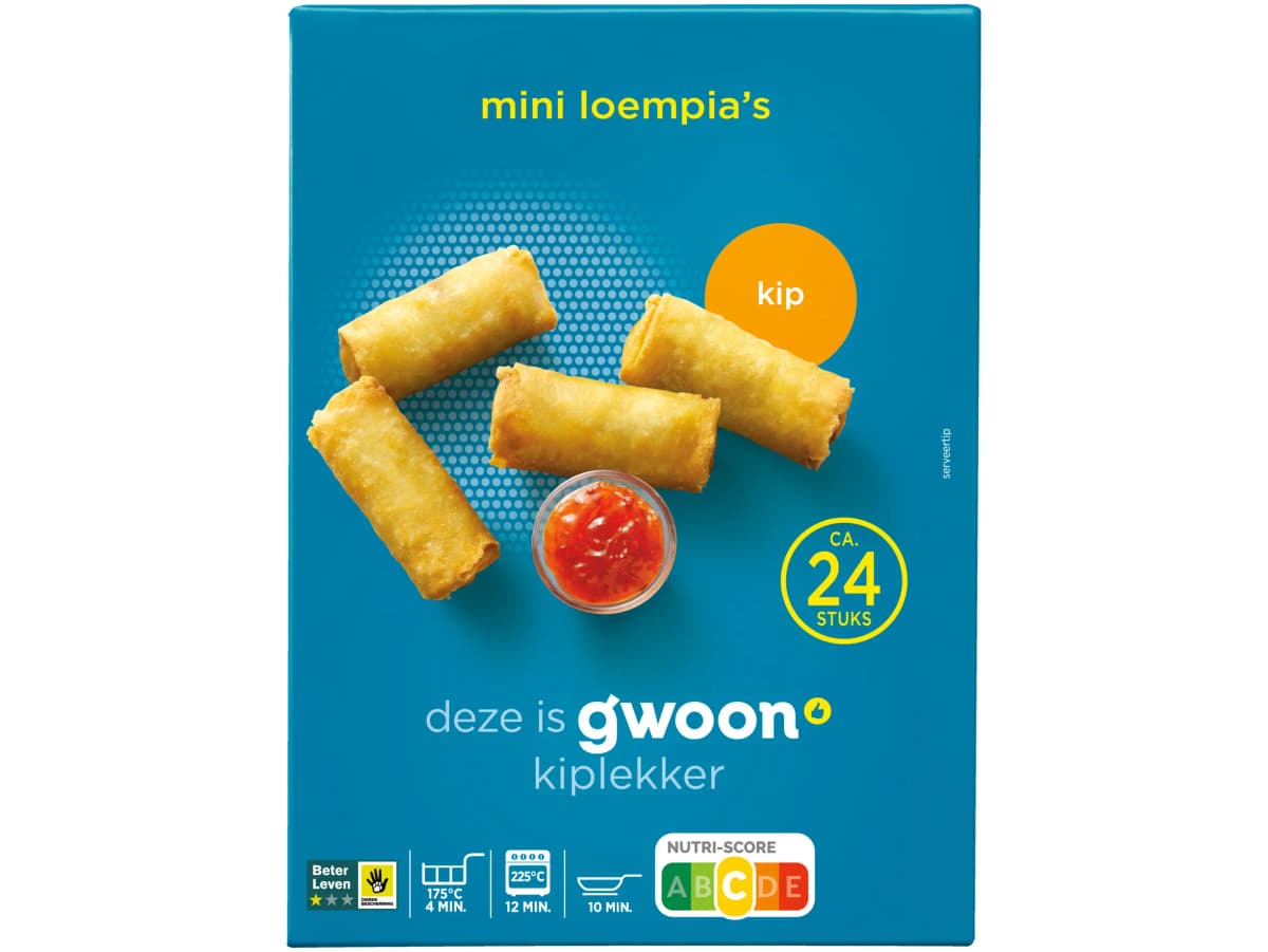Mini loempia kip Mini loempia kip