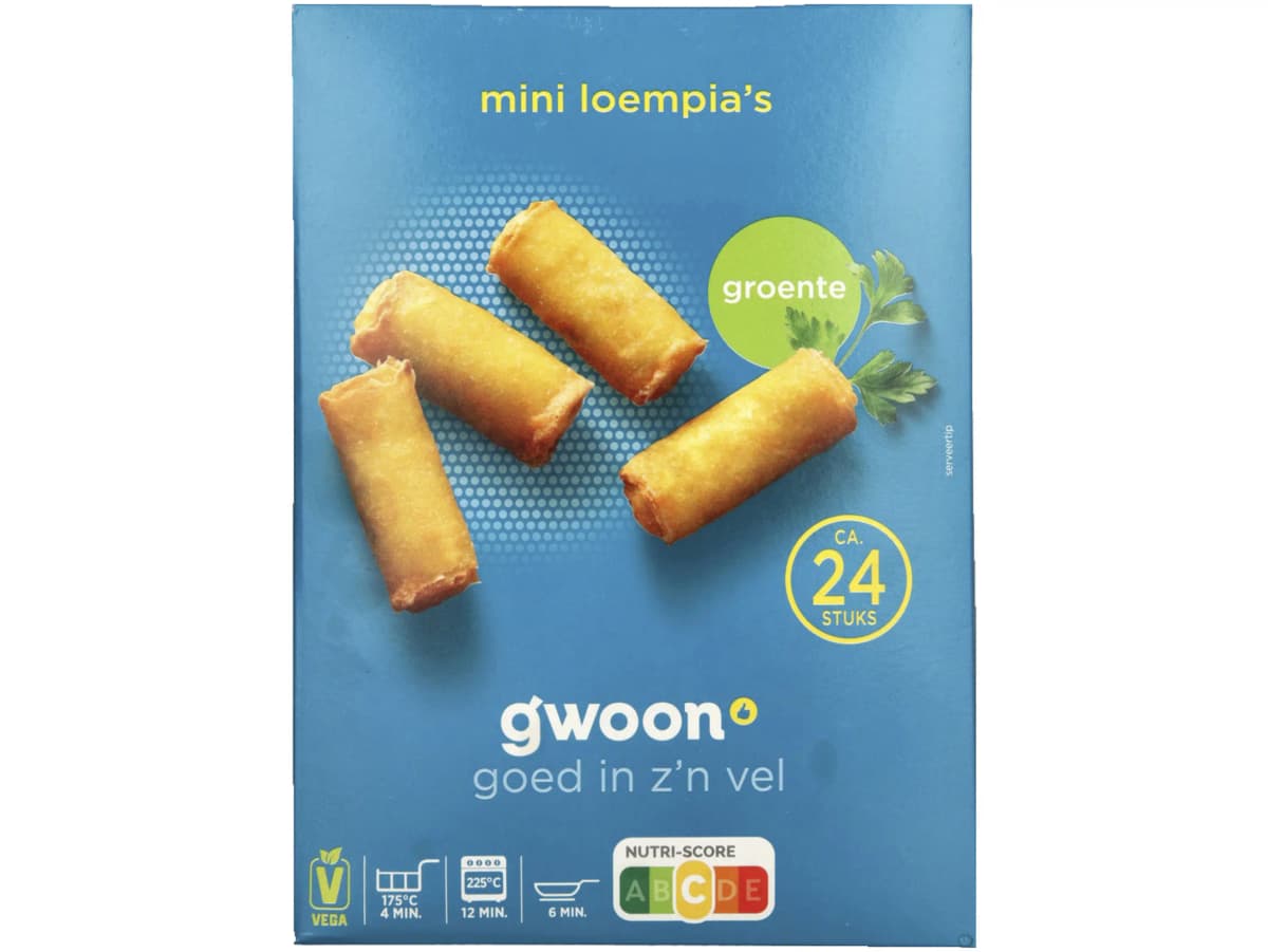Mini loempia groente Mini loempia groente