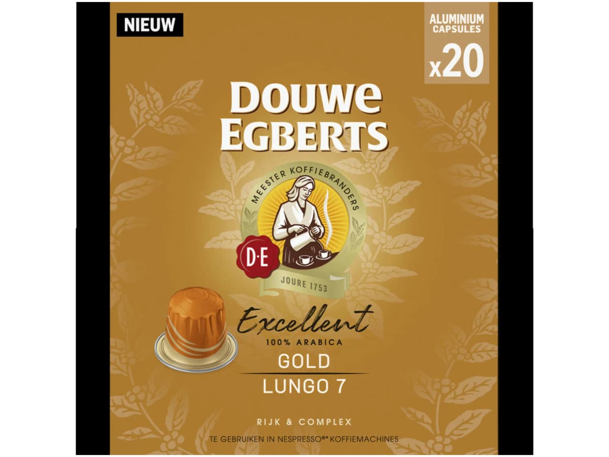 Excellent capsules gold