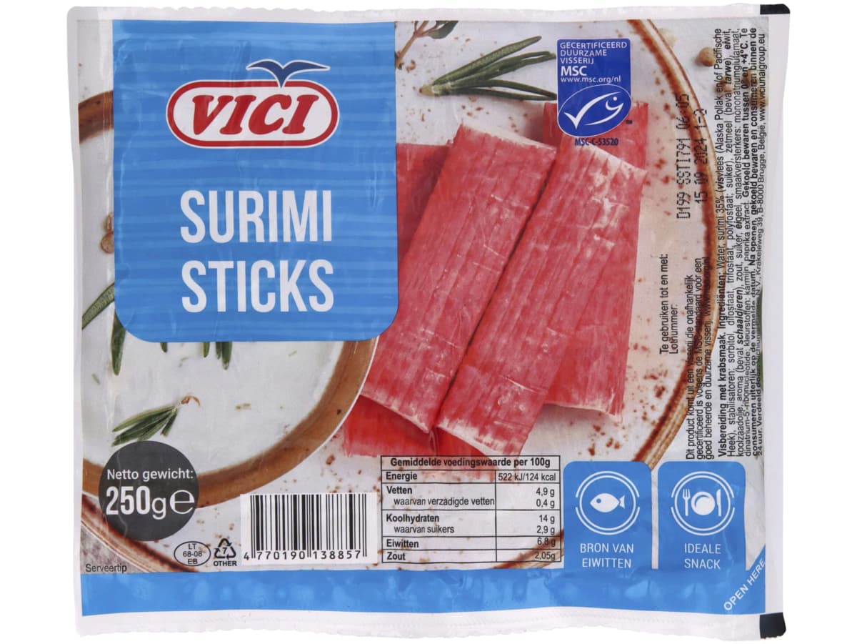 Surimi sticks