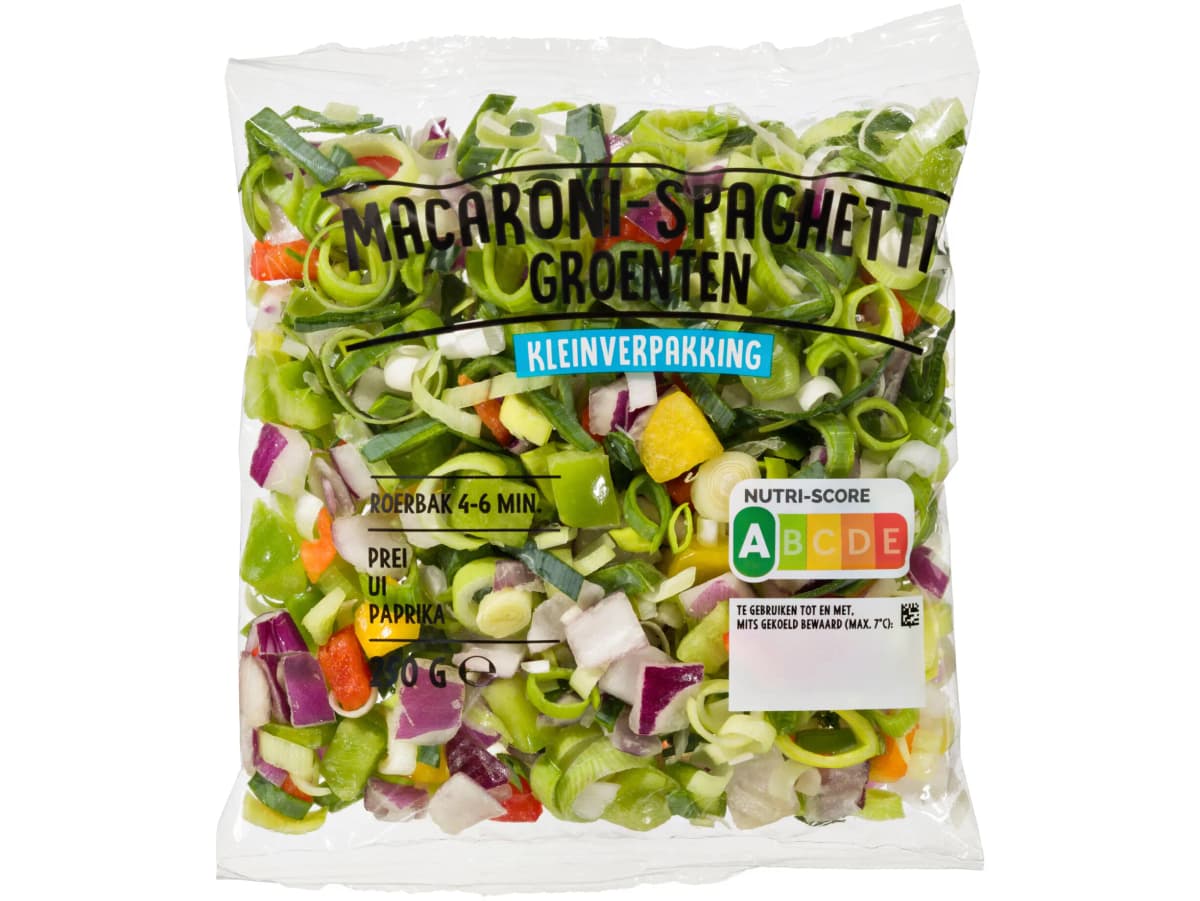 Macaroni/spaghetti groenten