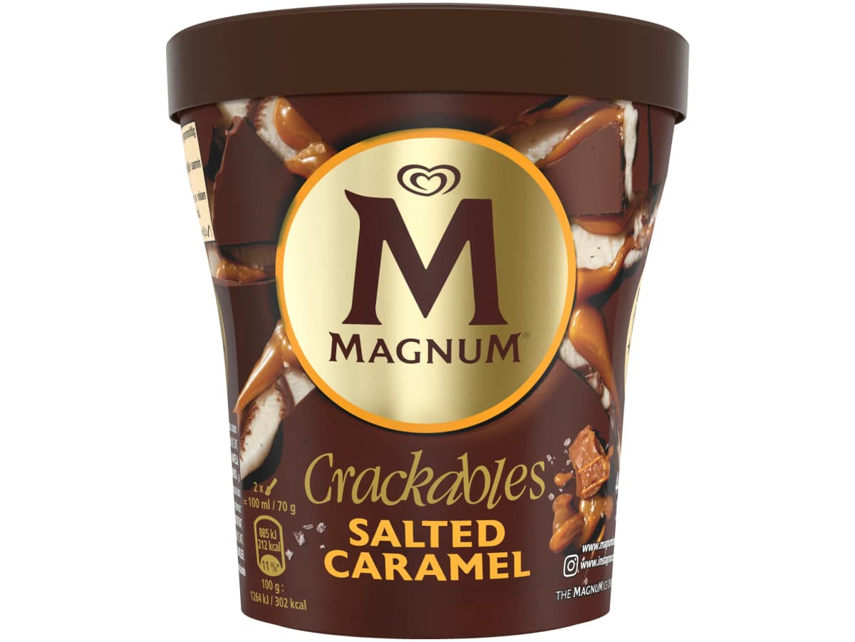 Salted caramel pint