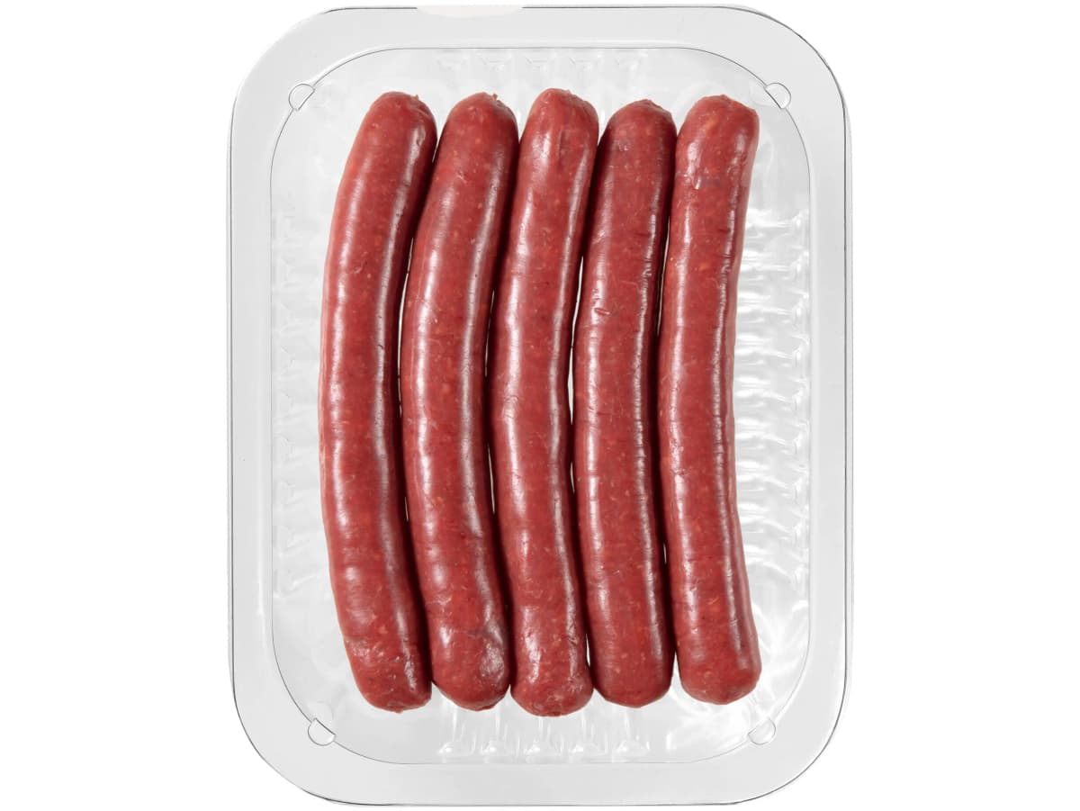 Magere runder chipolata's