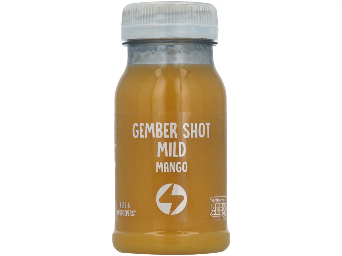 Shot mango gember sinaasappel