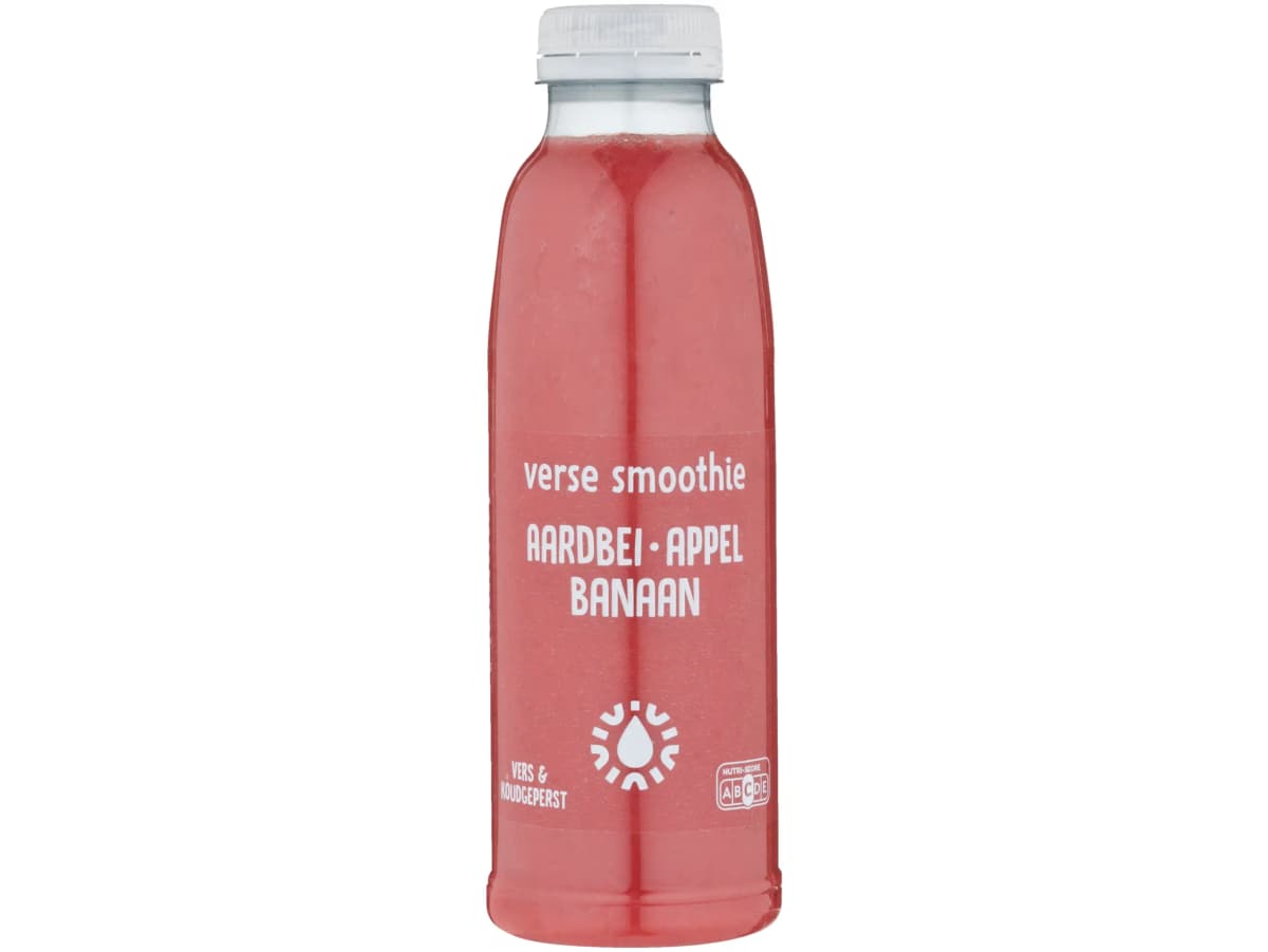 Smoothie appel aardbei