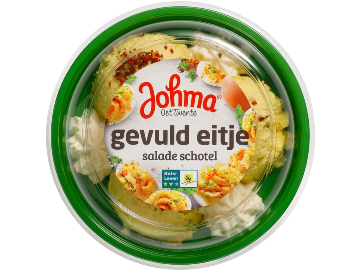 Gevuld eitje schotel Gevuld eitje schotel