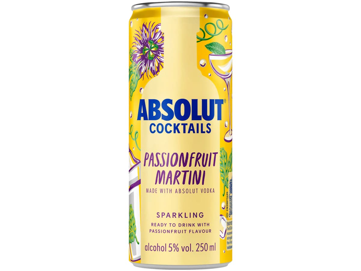 Passionfruit martini