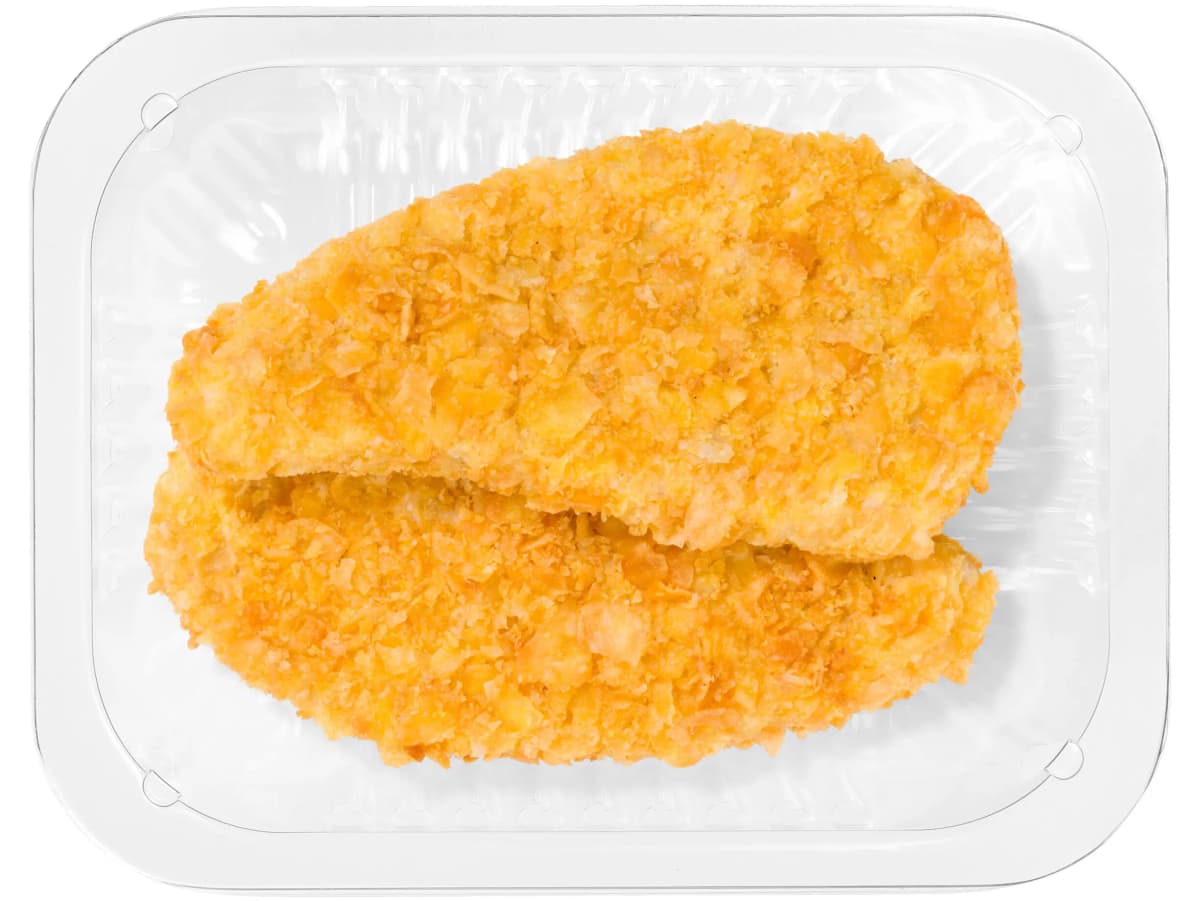 Kabeljauw krokant schnitzel