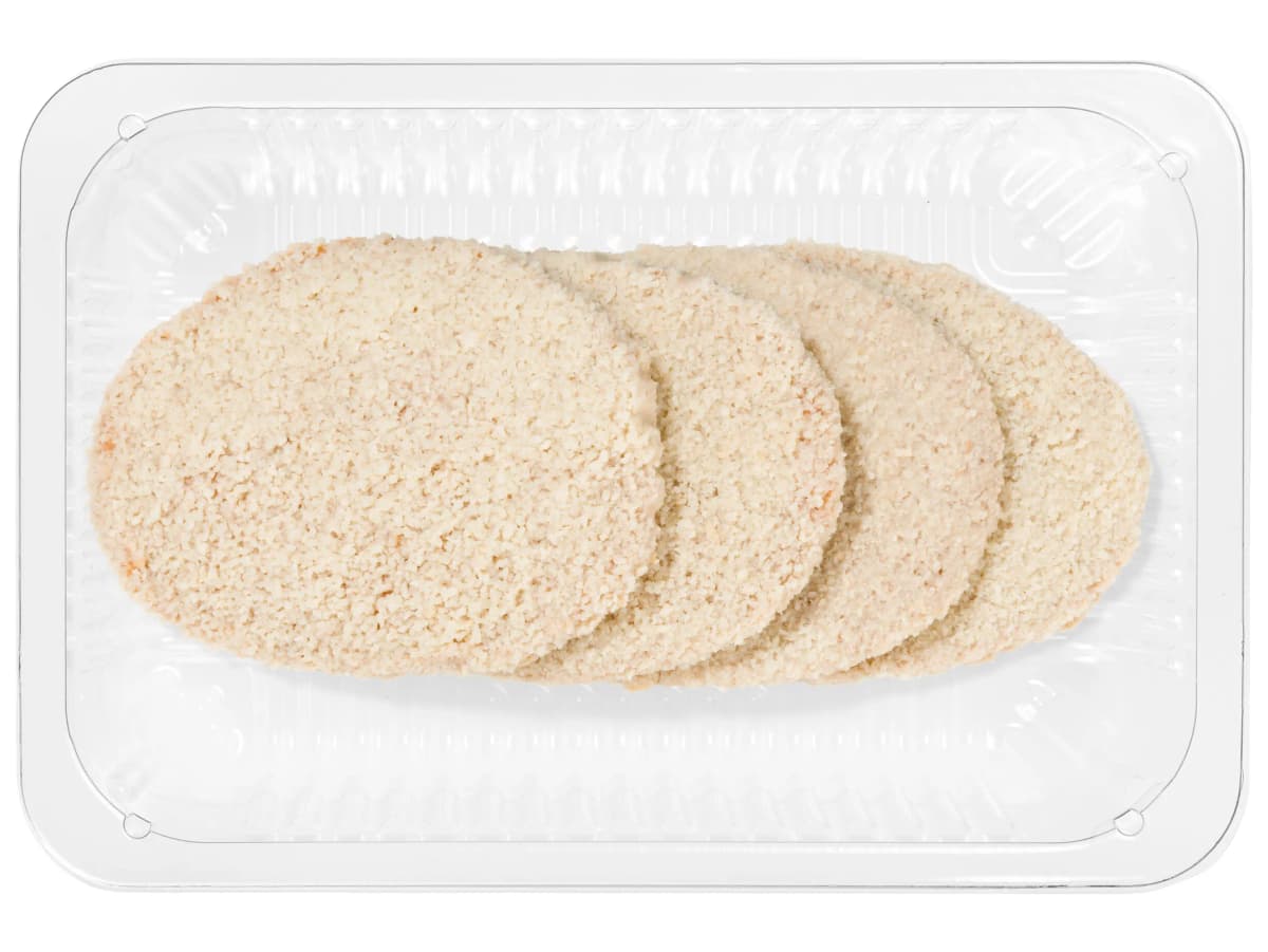 Gepaneerde gehaktschnitzel Gepaneerde gehaktschnitzel