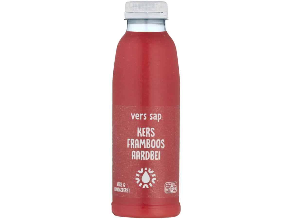 Aardbei framboos kers sap