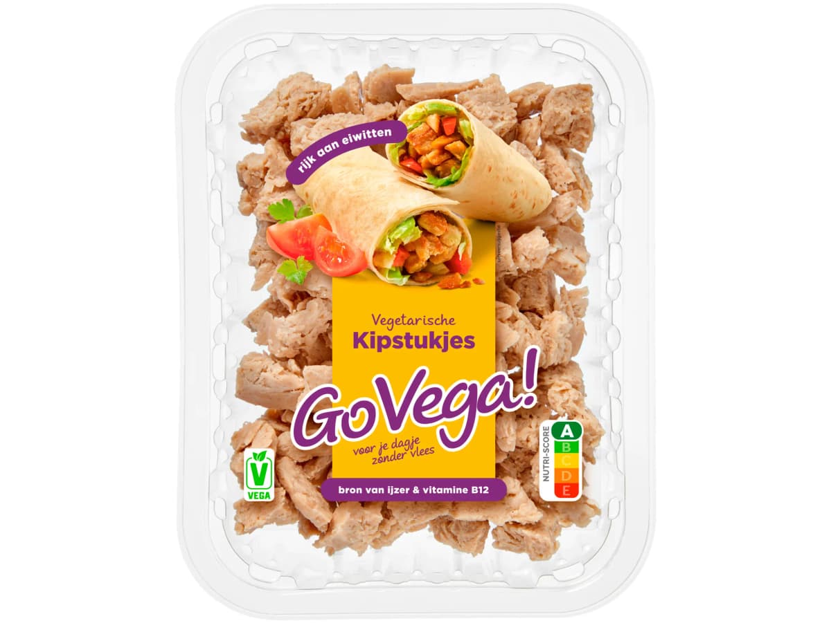 Plantaardige kipstukjes