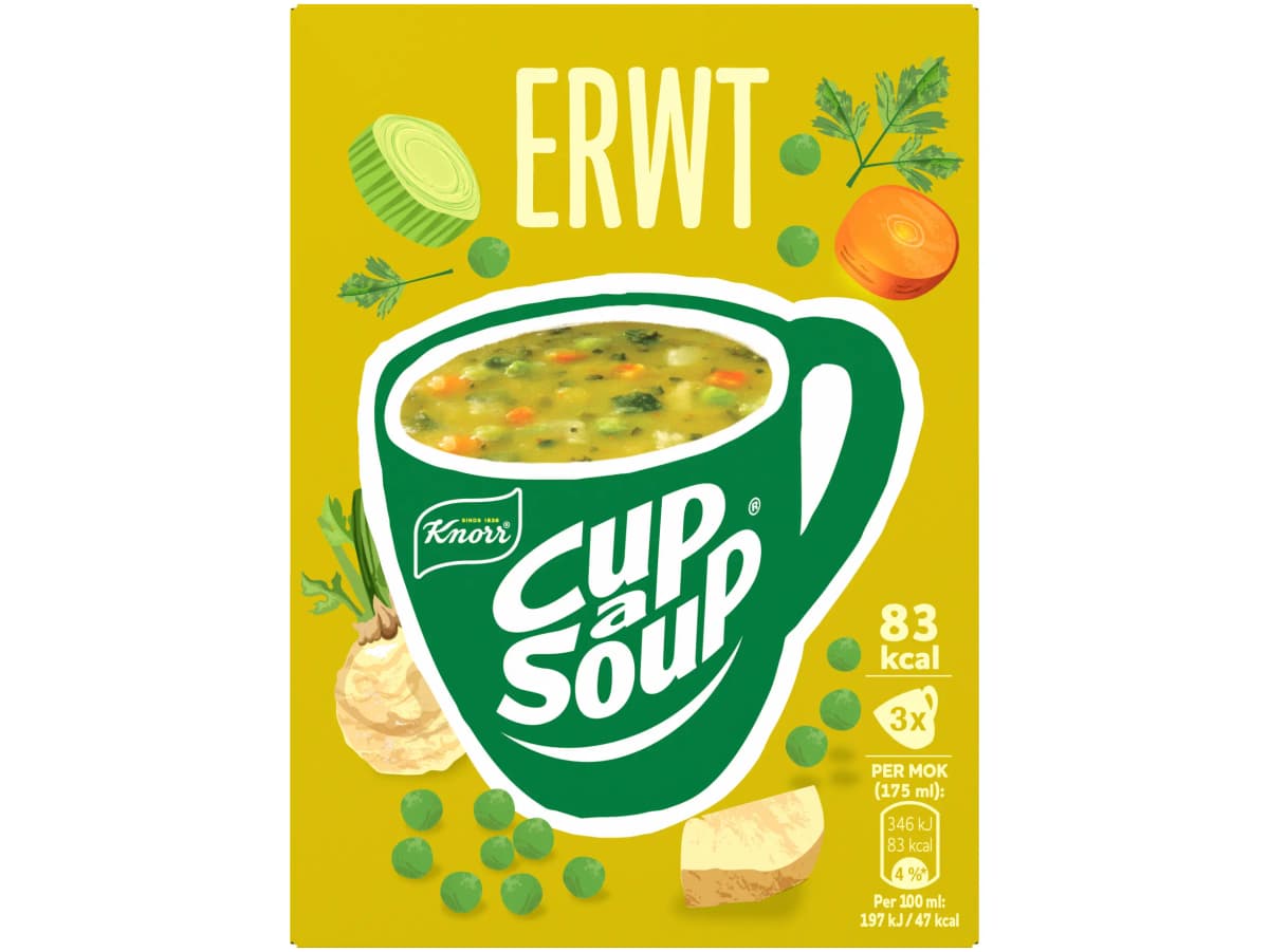 Cup a soup erwt
