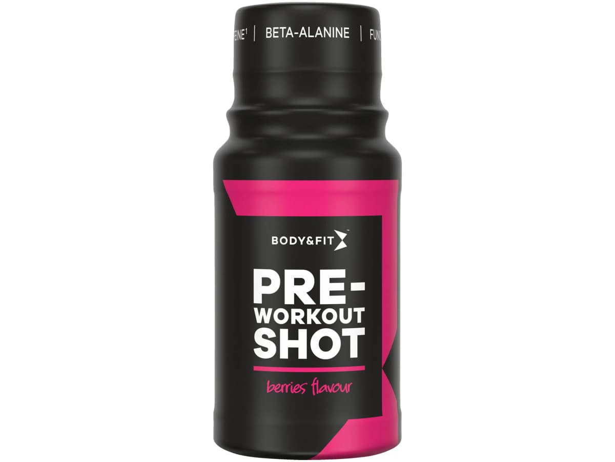 Pre workout shot berries