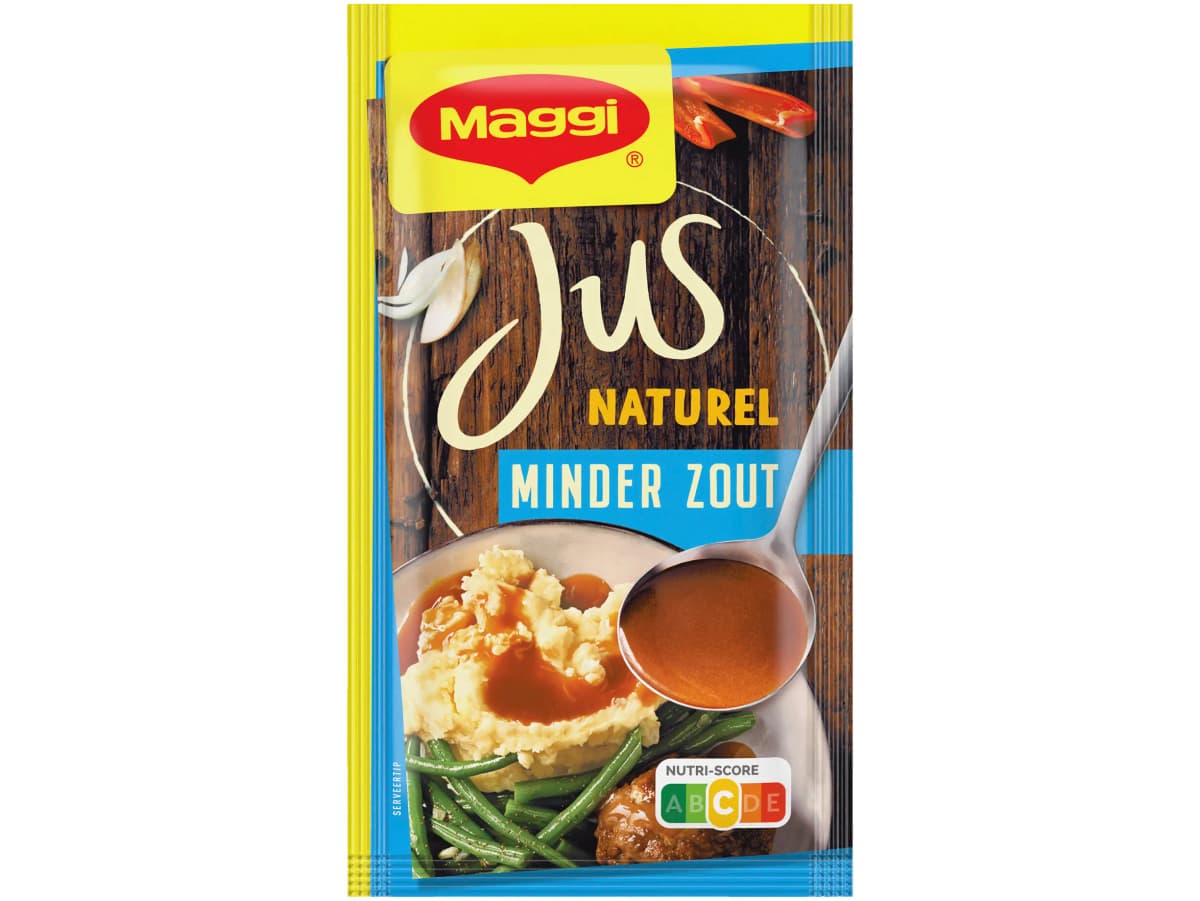 Jus naturel minder zout