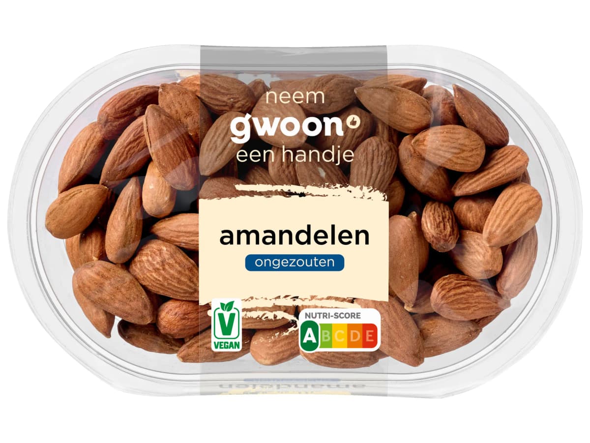 Amandelen ongezouten