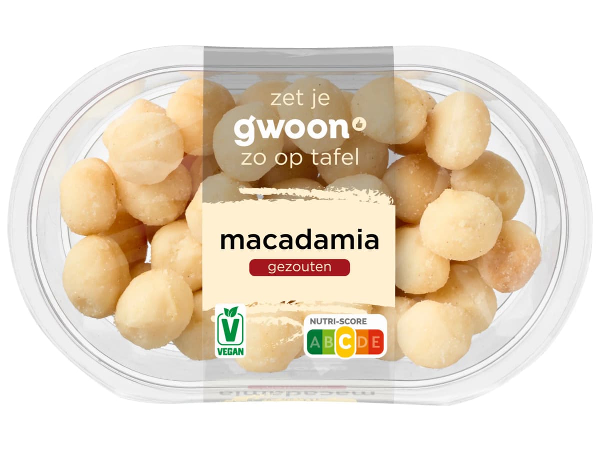 Macadamia gezouten