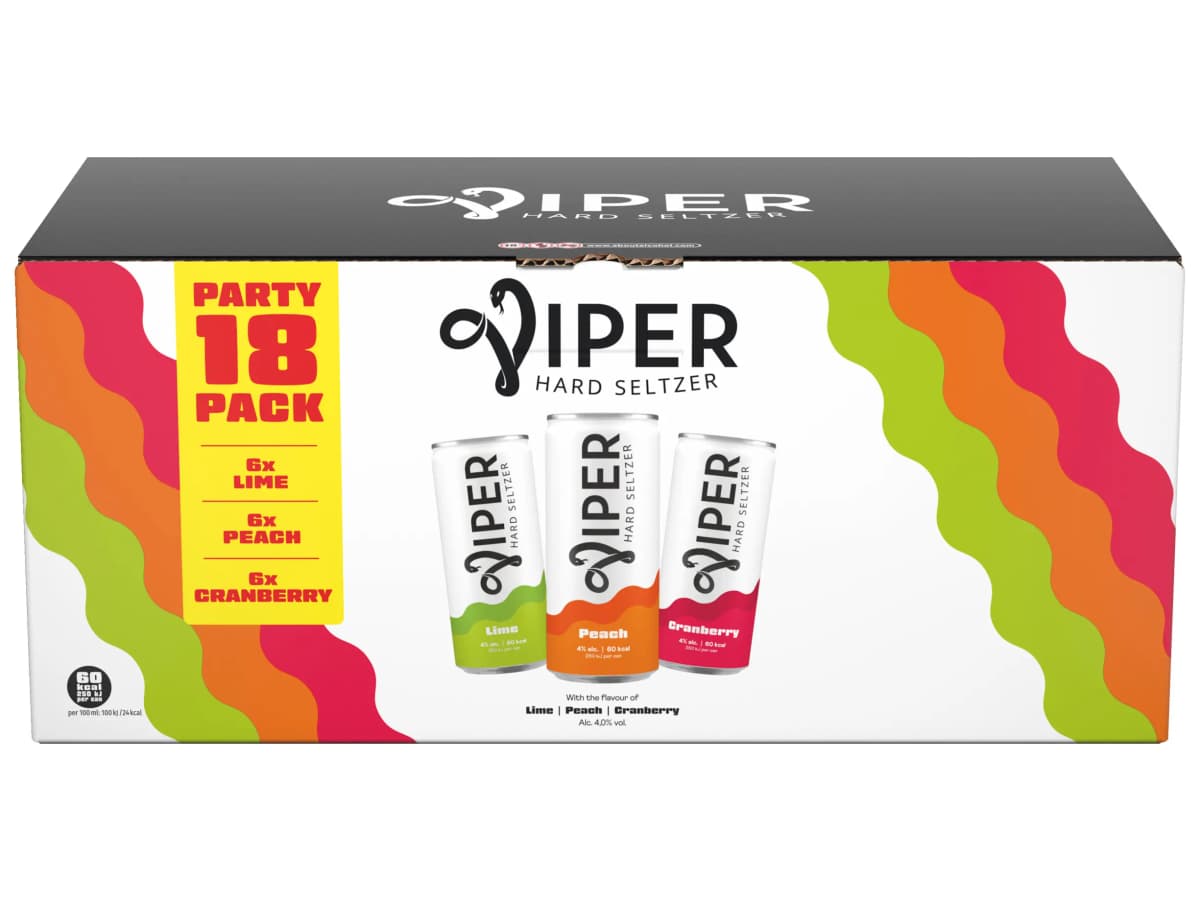 Tray hard seltzer