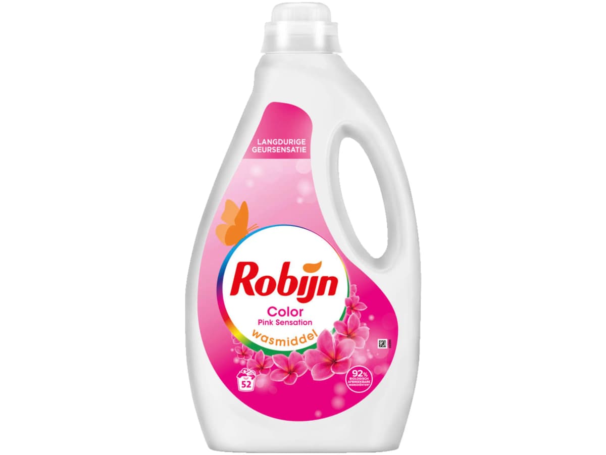 Vloeibaar wasmiddel pink