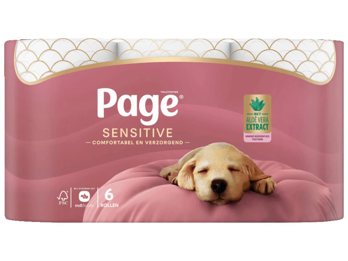 Toiletpapier sensitive