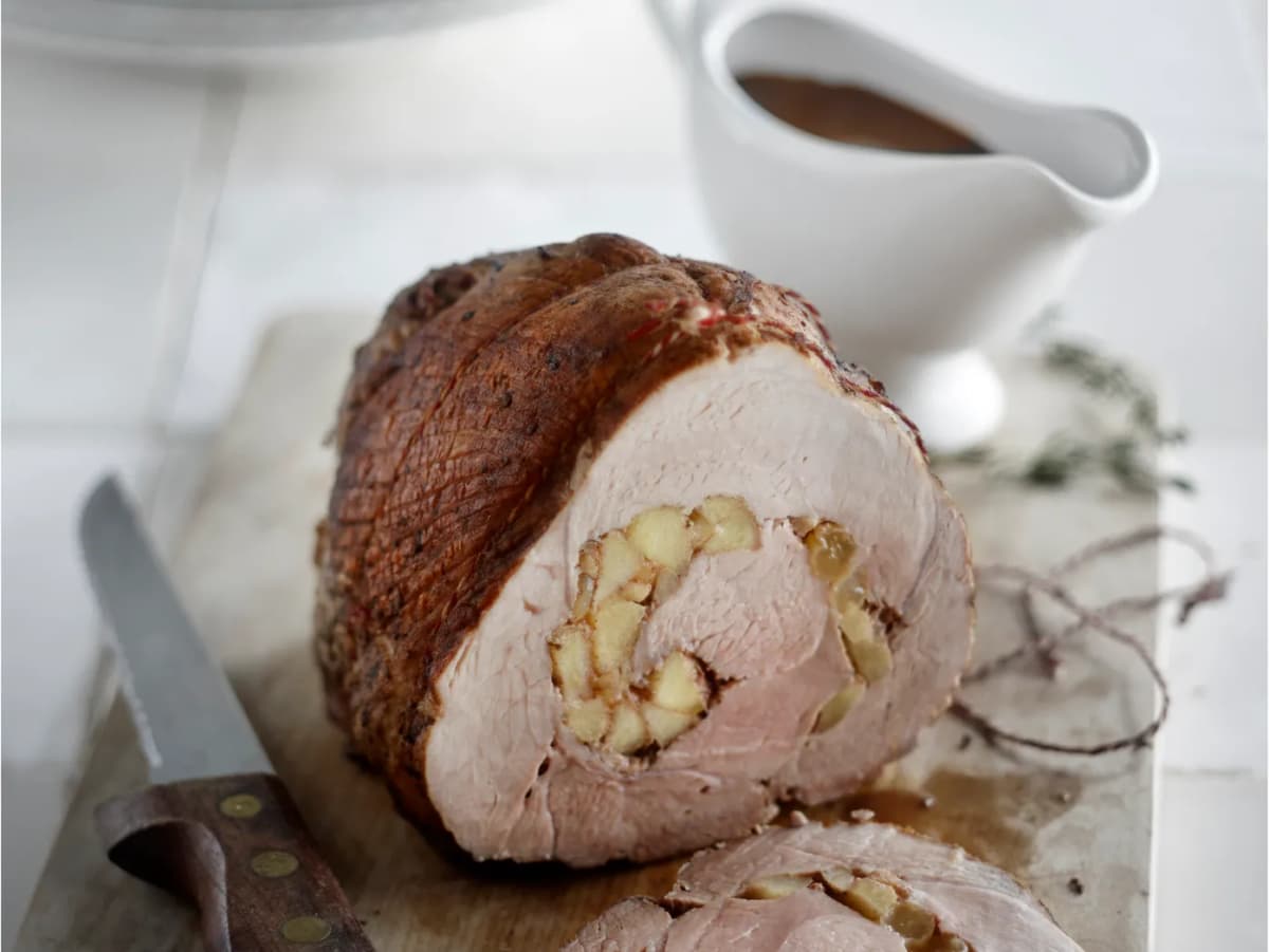 Fricandeau met appel-kaneelvulling