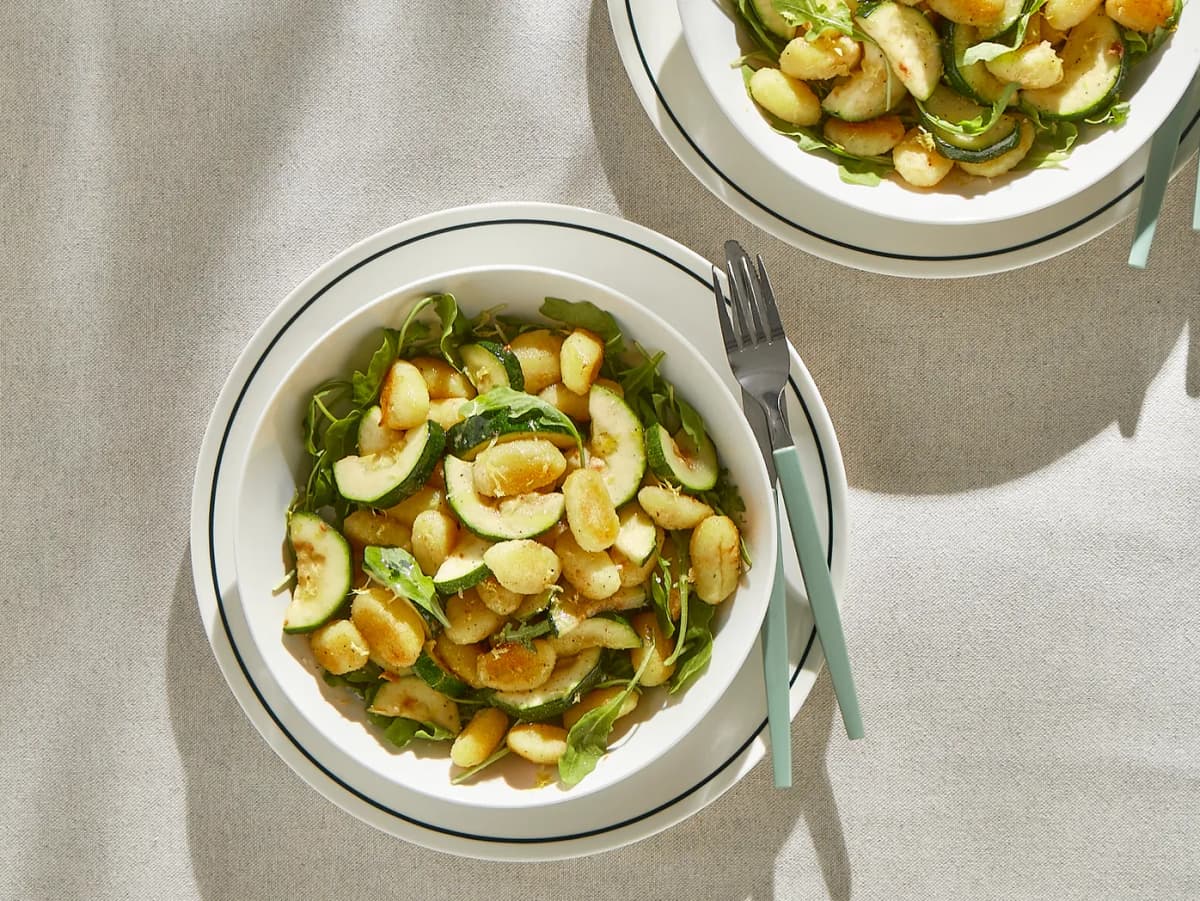 Gebakken gnocchi met ansjovis