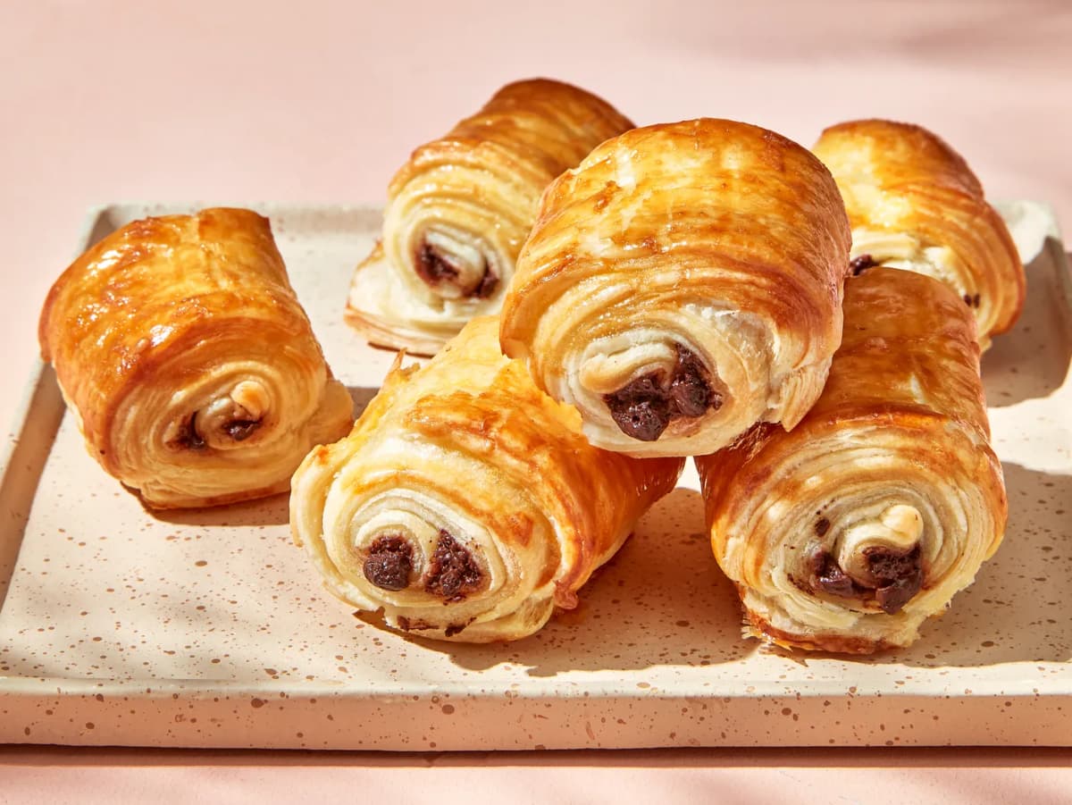 Chocoladecroissants