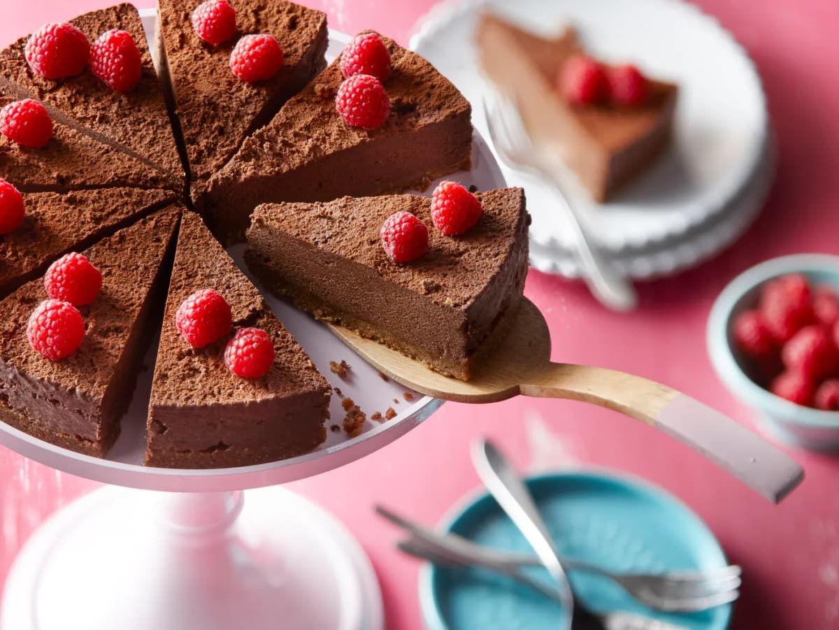 Chocolade-truffeltaart