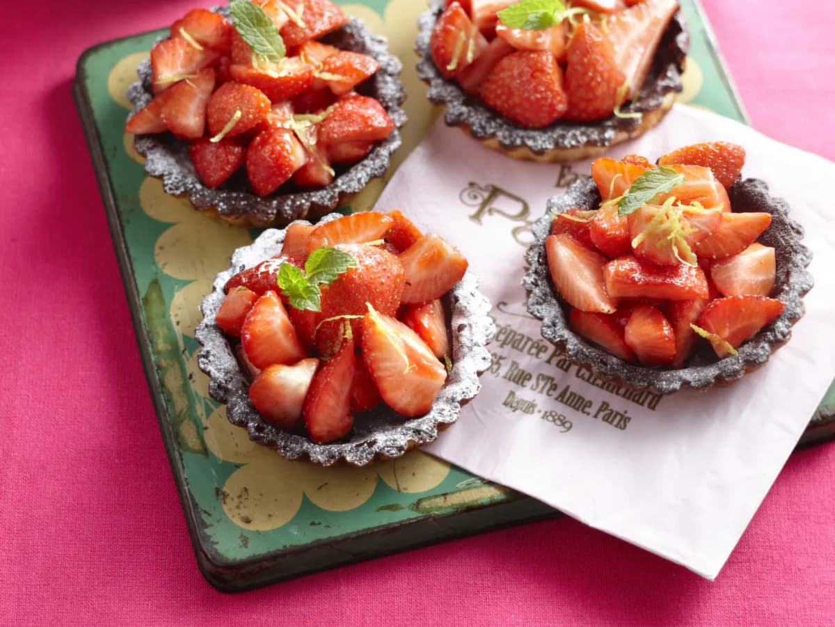 Tarte au fraises